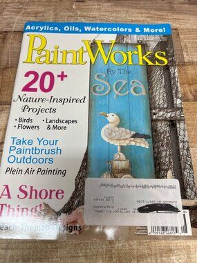 PaintWorks Magazine August 2014 Nature-Inspired Acrylic & Oil Painting Projects